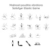 Vibrátor Elastic Game môžete vďaka jeho ohybnosti používať na stimuláciu rôznych častí tela. 