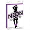 V balení dve zväzovacie stuhy Neon Love Ties vo fialovej farbe na erotické hrátky.
