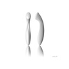 Luxusné biele dildo zo silikónu pre ženu aj muža na dráždenie bodu G alebo pánskej prostaty.