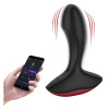 Anatomicky tvarovaný vibrátor na prostatu a análnu masáž, ktorý môžete ovládať aj cez aplikáciu vám umožní užiť si análnu rozkoš bez použitia rúk. 