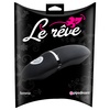 V balení elegantný vibrátor menšieho rozmeru v čiernej farbe značky Le réve - femme.