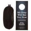 Čierna maska na oči s výsačkou Fifty Shades of Grey