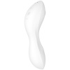 Jednoduché ovládanie a prepínanie vibrácií produktu Satisfyer, ktorý je stimulátor klitorisu a vibrátor v jednom.