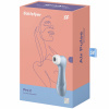 Modrý stimulátor klitorisu Pro 2 od spoločnosti Satisfyer v elegantnej krabičke. 