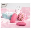 Reklamná fotka vibračného vajíčka Svakom Elva v ružovej farbe.