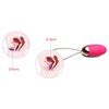 Vibračné silikónové vajíčko stimulujúce klitoris a bod G.