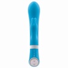 Kvalitný klitorisový vibrátor modrej farby so šiestimi druhmi vibrácii. 