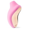 Hodvábny stimulátor klitorisu ružovej farby Lelo Sona Cruise.