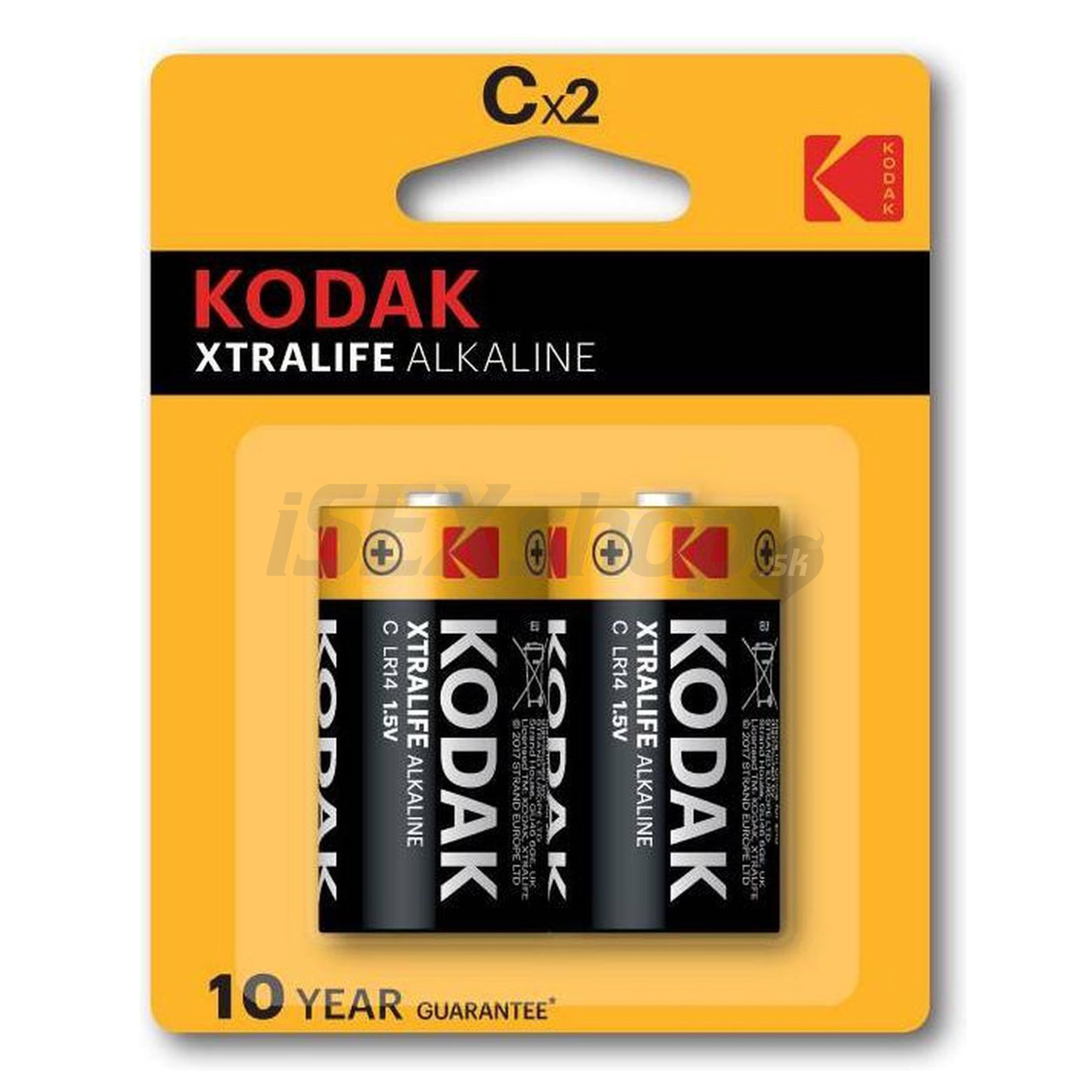 E-shop Batéria Kodak Xtralife Alkaline C 2ks