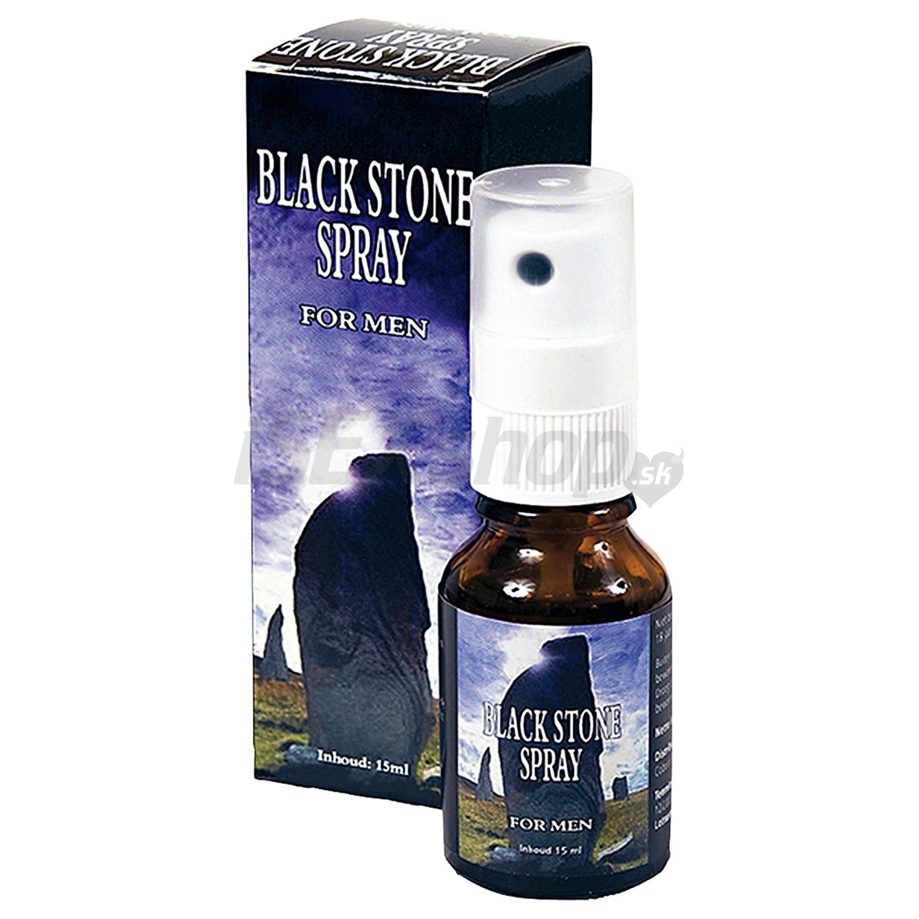 E-shop Cobeco Black Stone Spray for Men 15 ml