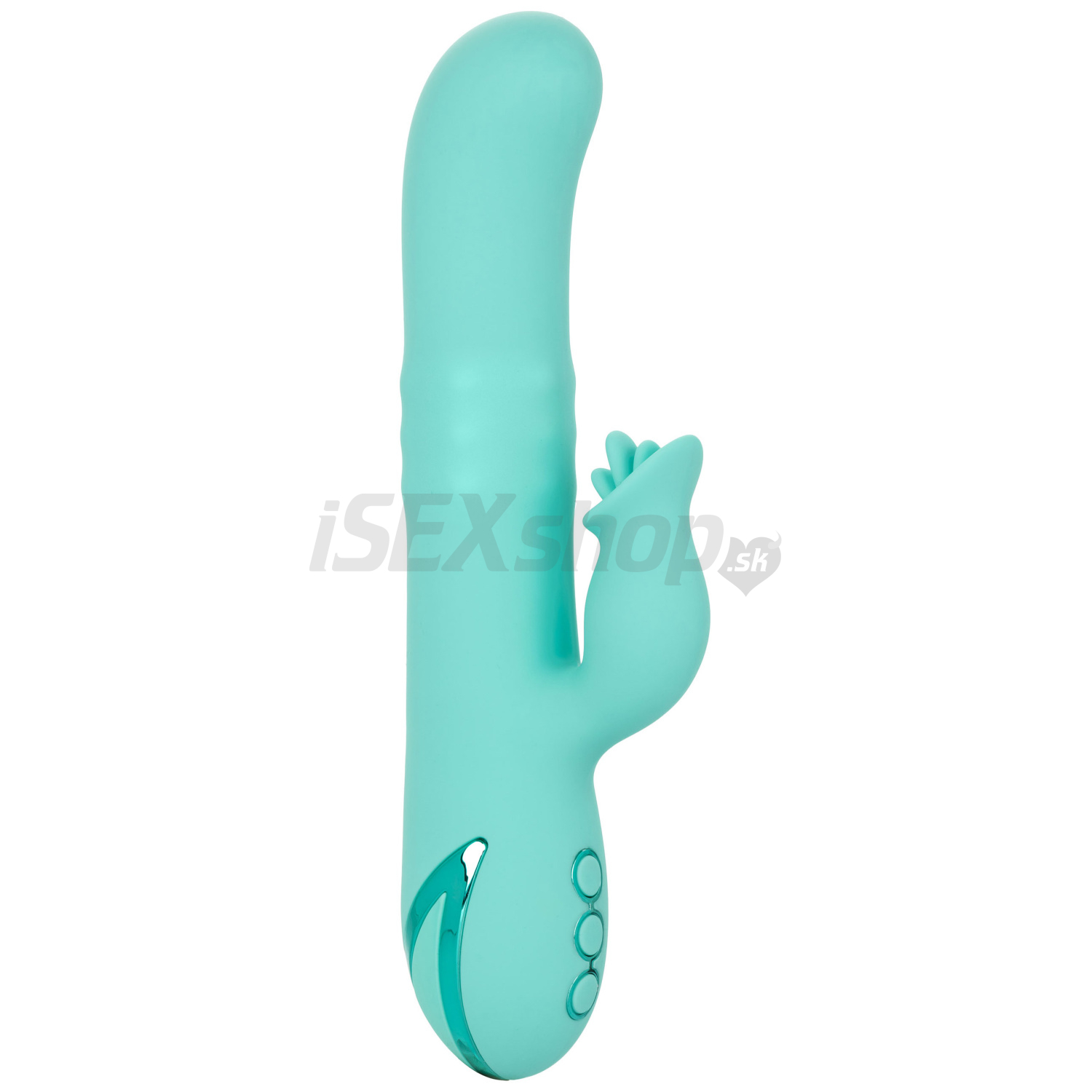 E-shop Bel Air Bombshell nabíjací vibrátor na bod G s rotačnými perličkami a stimulátorom klitorisu