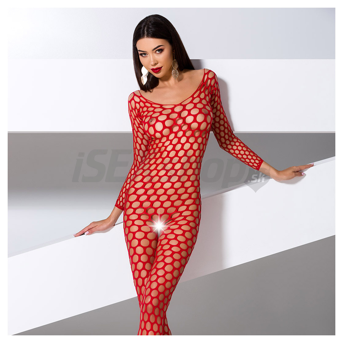 E-shop Passion Bodystocking BS077 Red