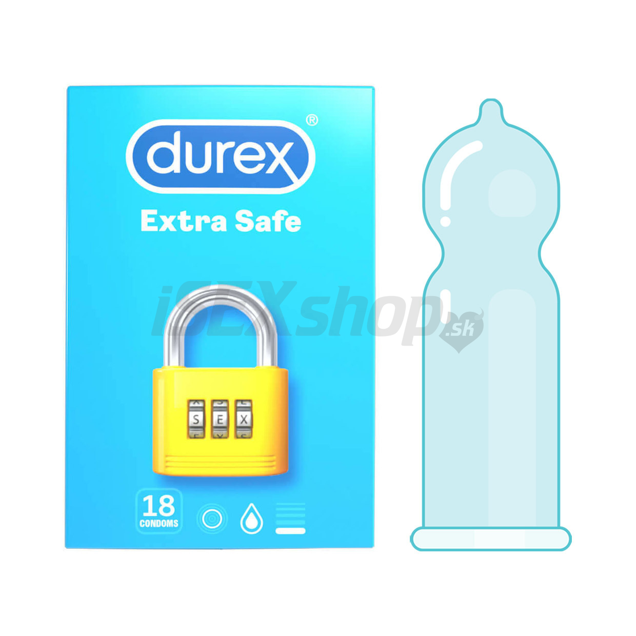 E-shop Durex Extra safe 18 ks