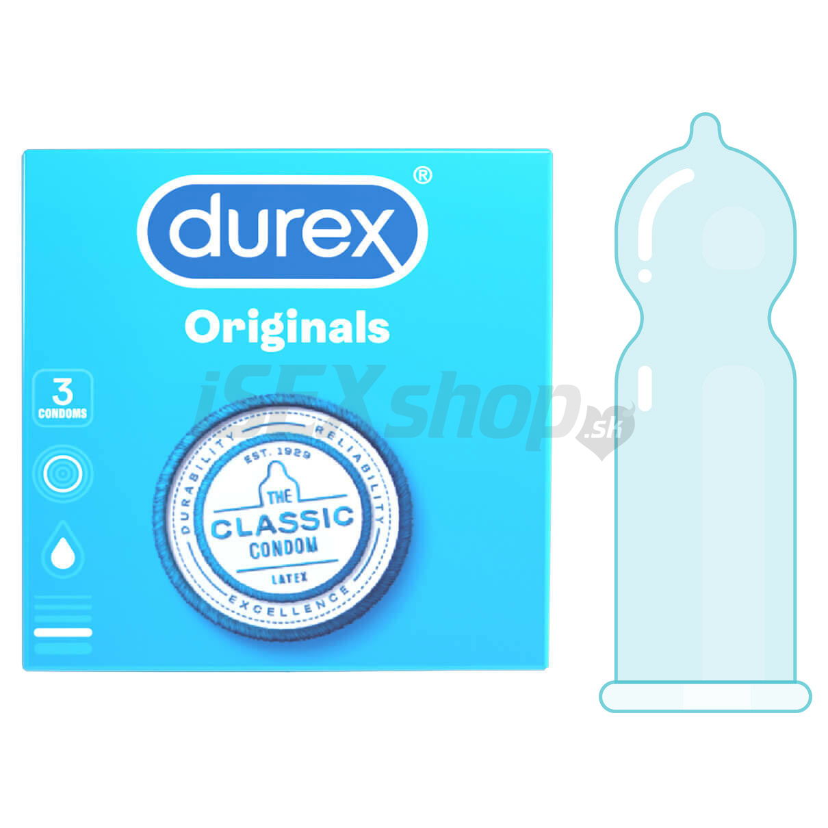 E-shop Durex Classic 3 ks