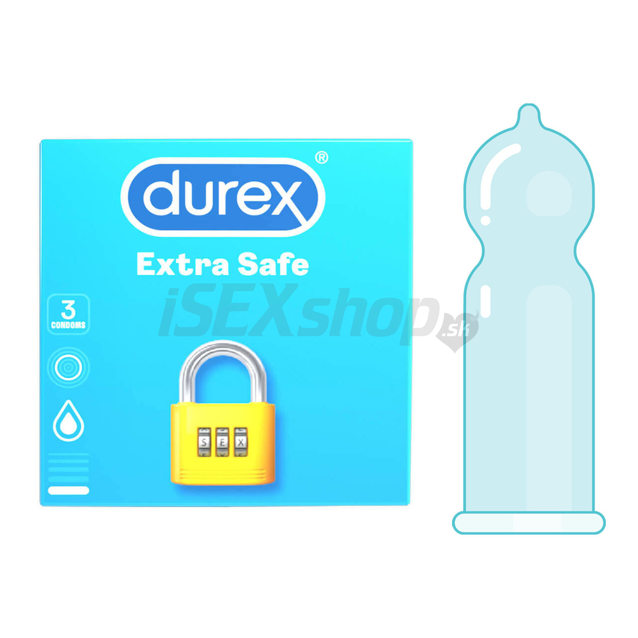 E-shop Durex Extra Safe 3 ks