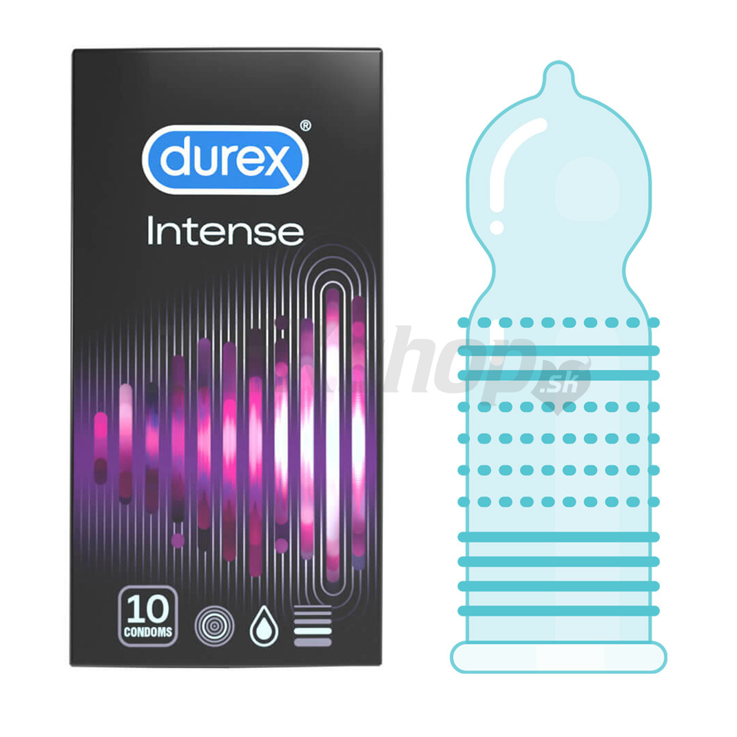 E-shop Durex Intense Orgasmic 10 ks