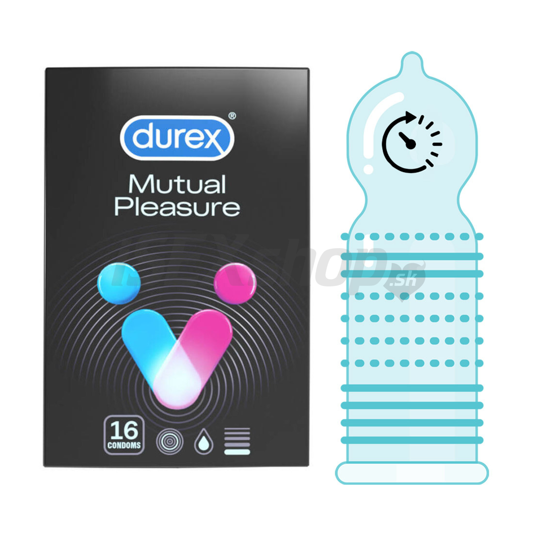 E-shop Durex Mutual Pleasure 16 ks