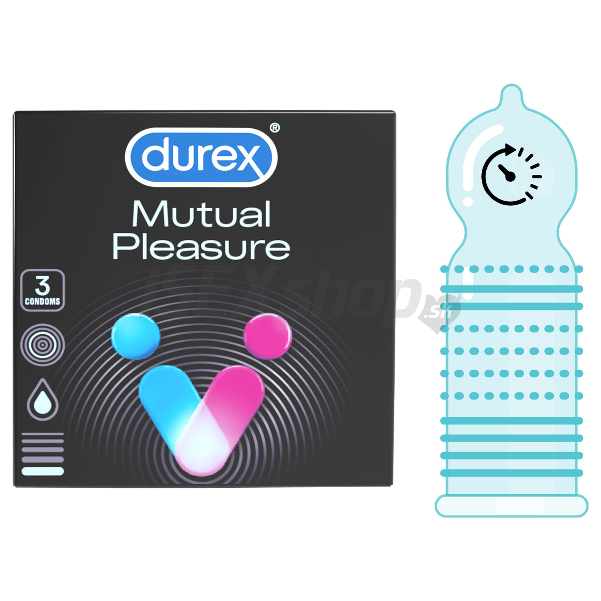 E-shop Durex Mutual Pleasure 3 ks
