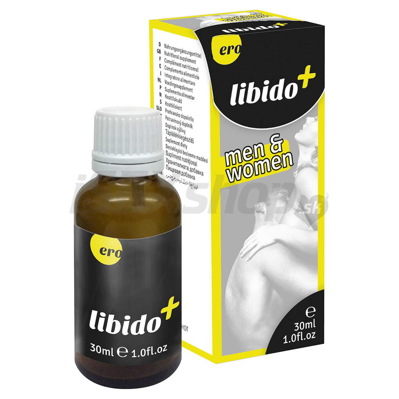 E-shop Libido+ stimulant sexuálnej túžby pre ženu a muža 30 ml
