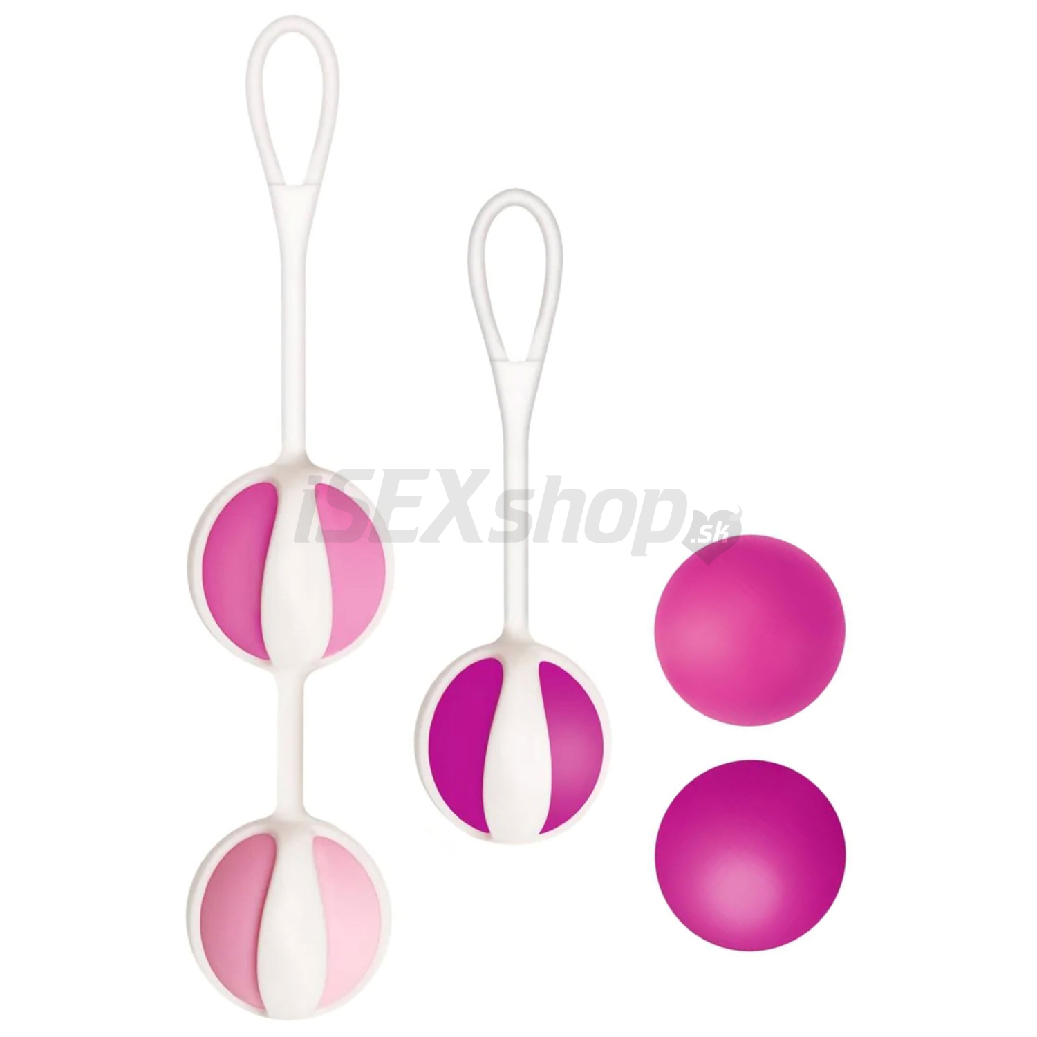 E-shop Gvibe - Geisha Balls 3 Sugar Pink