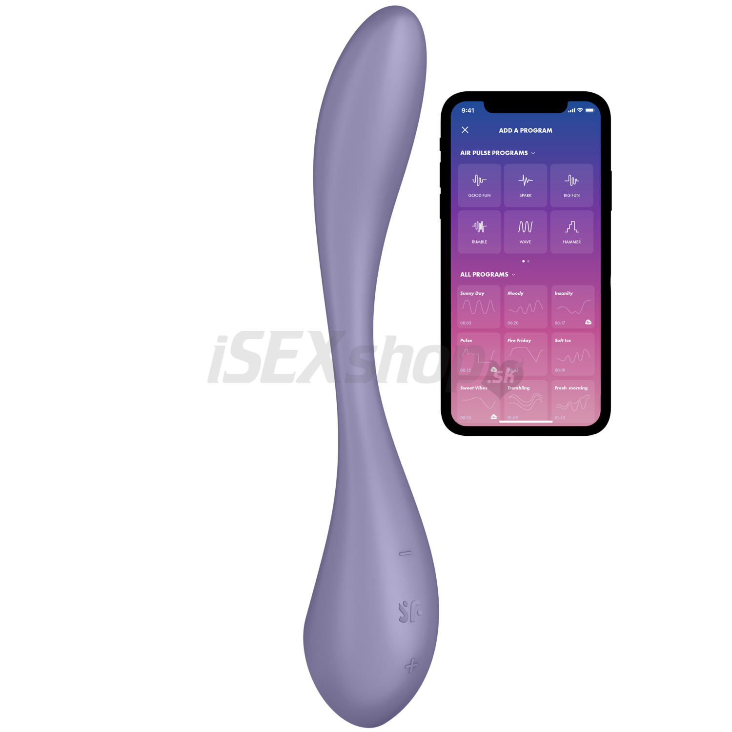 E-shop Satisfyer G-spot Flex 5 smart rechargeable G-spot purple