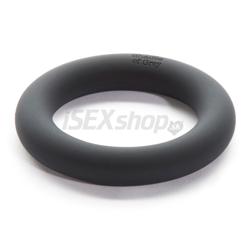 E-shop 50 Shades of Grey Silicone Cock Ring