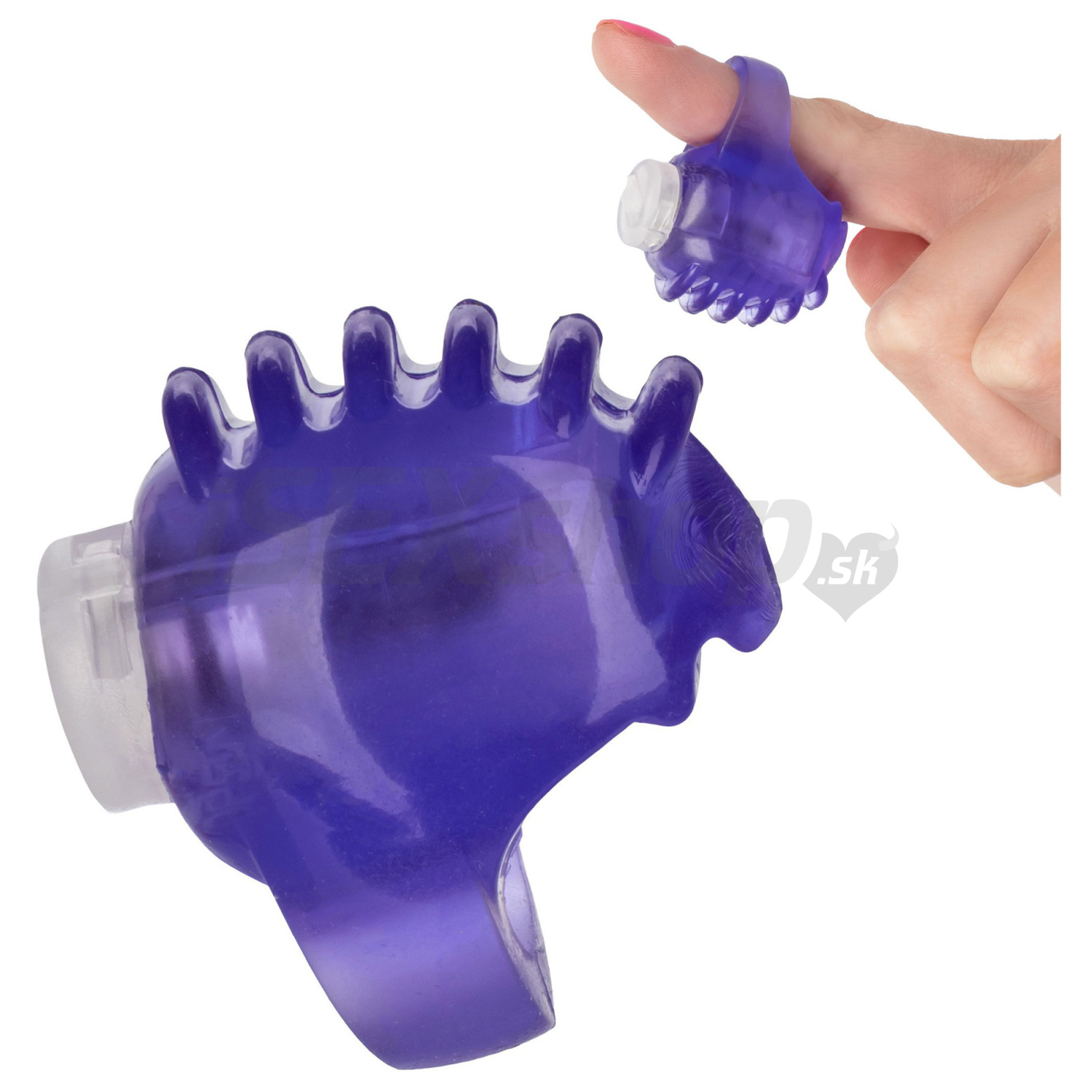 E-shop Finger Teaser vibrátor na prst fialový