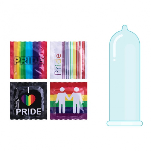 Gay a Lesbian kondómy Pasante Pride