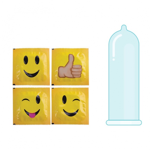 Smajlíkové kondómy Pasante Smile 1 ks