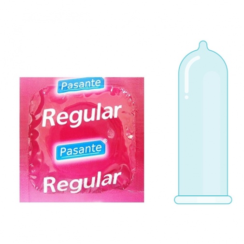 Kusové kondómy Pasante Regular