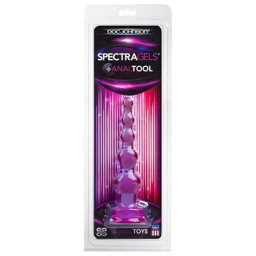 Balenie fialového análneho kolíka spectra gels.