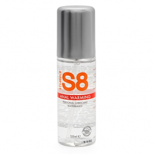 50 ml Hrejivý análny lubrikačný gél na vodnej báze - Stimul8 Anal Warming.