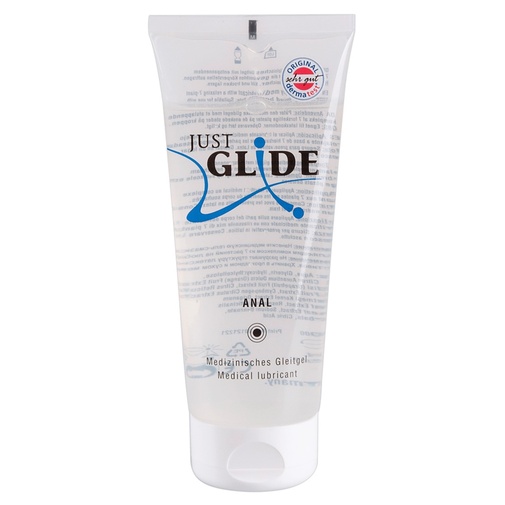 Análny lubrikačný gél Just Glide v objeme 200 ml