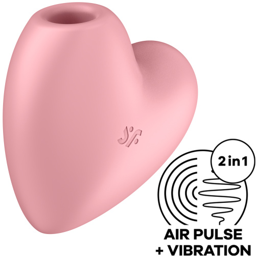 Stimulátor klitorisu v tvare srdca.
