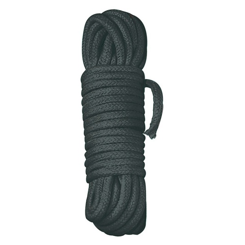 3 metrové bondage lano v čiernej farbe.
