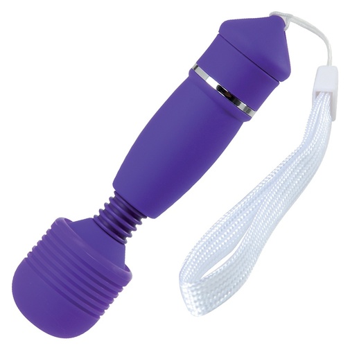 Masážny stimulátor v krásnej slivkovo fialovej farbe
