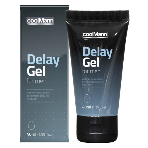 CoolMann Delay gél na oddialenie ejakulácie s chladivým efektom 40 ml