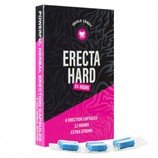 Erecta Hard tablety na zlepšenie erekcie 6 ks