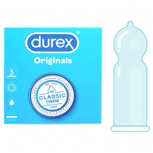 Kondómy Durex Classic 3ks balenie