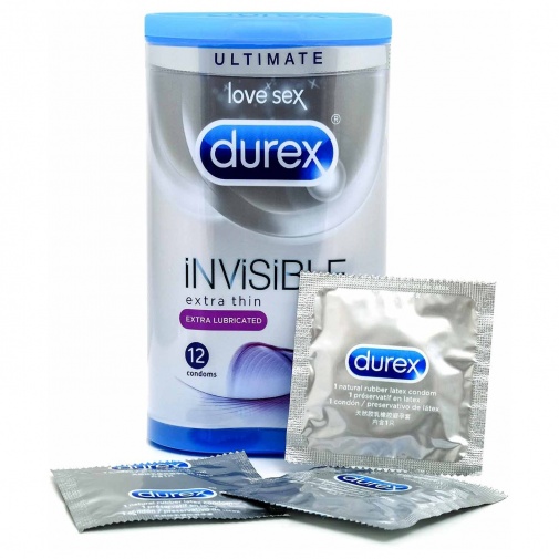 Extra lubrikované kondómy Durex.