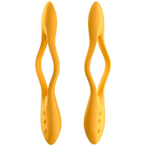 Vibrátor Elastic Joy od Satisfyeru môže slúžiť ako partnerský vibrátor, krúžok na penis alebo ho môžete prikladať na erotogénne zóny. 