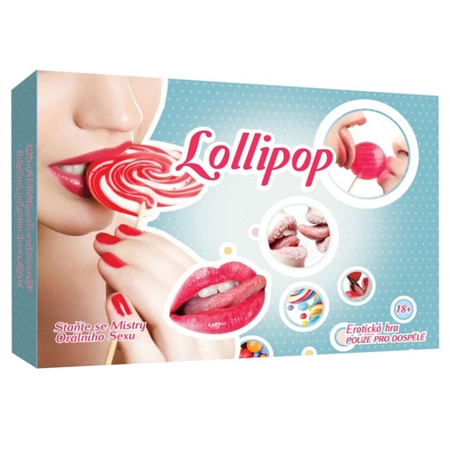Erotická spoločenská hra Lollipop - orálne pohľadenie