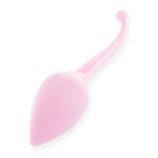 Vibračné silikónové vajíčko ružovej farby s hodvábnym povrchom.