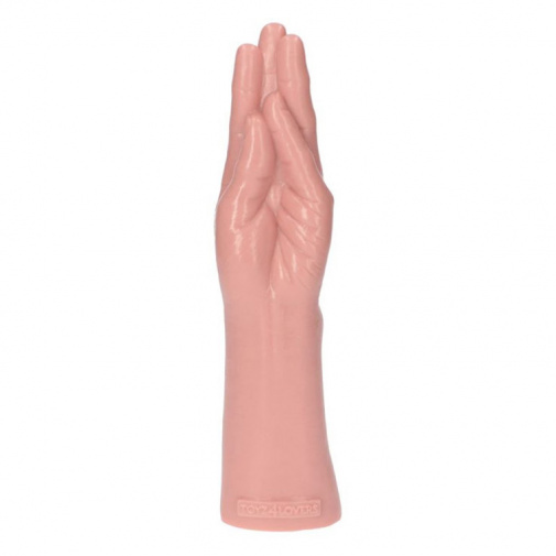 Realistická XXL ruka telovej farby, určená na hlboký fisting pre skúsenejších.
