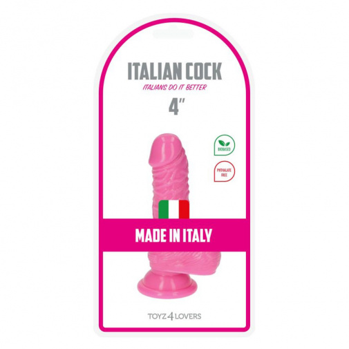 V balení mini dildo Italian Cock 4 vhodné pre začiatočníkov.
