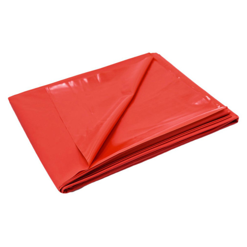 Pogumovaná PVC plachta 200 x 220 červená