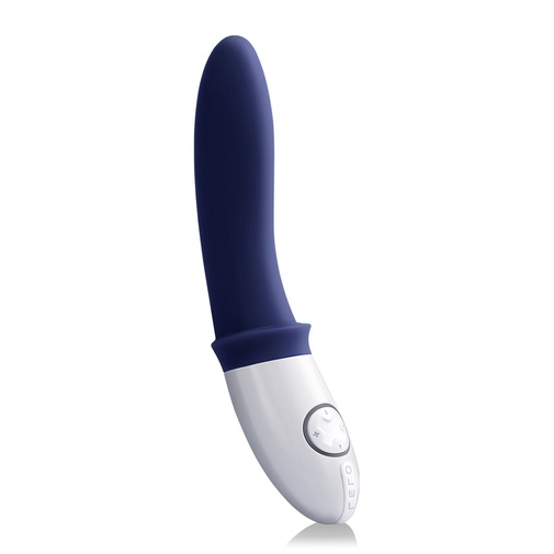 Multifunkčný luxusný vibrátor fialovej farby na stimuláciu prostaty - Lelo Billy.