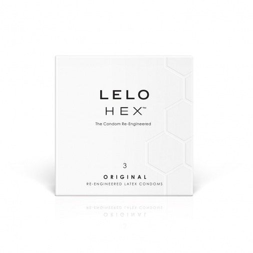 Lelo Hex Original extra tenké kondómy 3 ks
