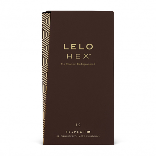 Lelo Hex Respect XL extra tenké kondómy 12 ks