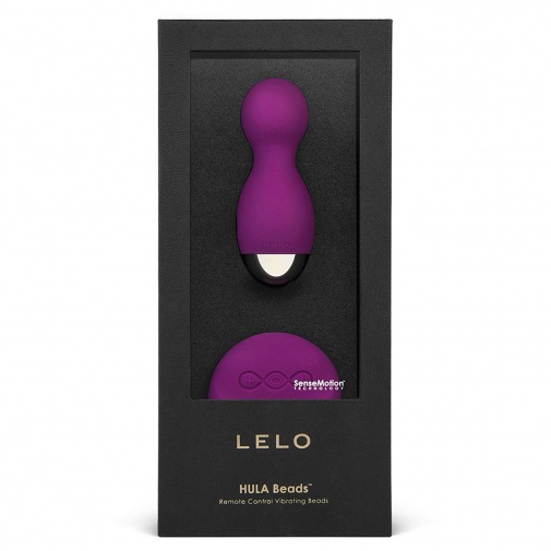 Pekné darčekové balenie erotickej pomôcky Lelo Hula Beads .